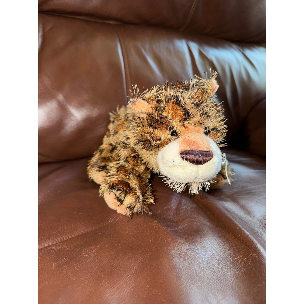 No code Webkinz Ganz Leopard Plush Stuffed Animal Toy Spotted Wild Cat Kitten
